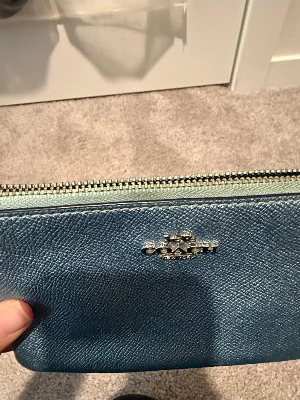 Coach compact wristlet